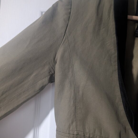 Smythe | Two-Tone Blazer In Olive - Picture 7 of 11